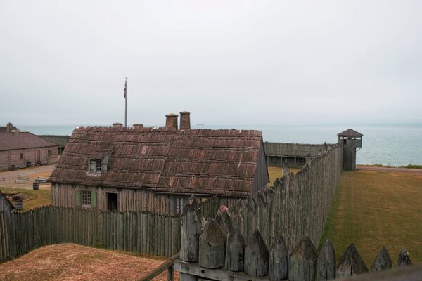 PURCHASE -- fort michilimackinac building