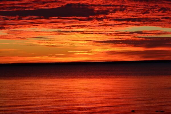PURCHASE -- summer sunrise northern lake huron