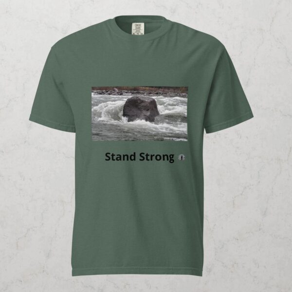 PURCHASE -- Stand Strong T Shirt - Blue Spruce