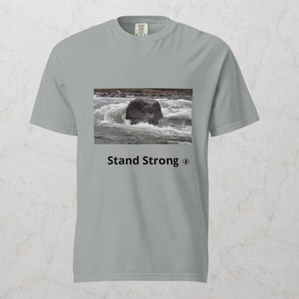 PURCHASE -- Stand Strong T Shirt - Granite