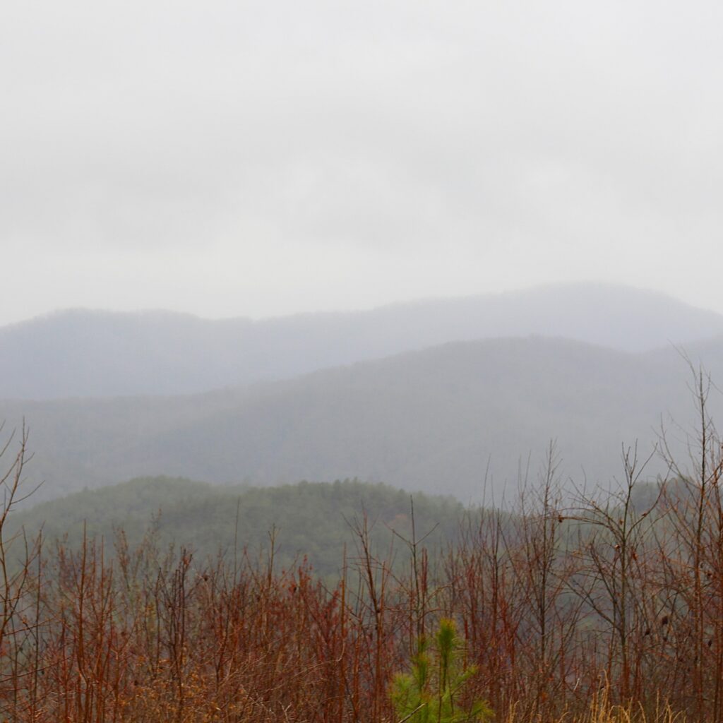 Chilhowee Mountains in Appalachia
